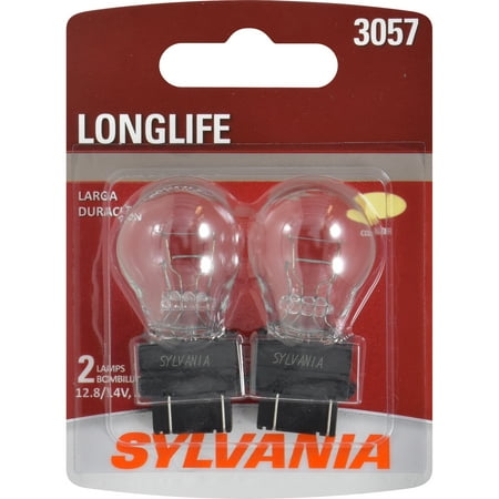 SYLVANIA 3057 Long Life Mini Bulb, Pack of 2