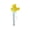 Fish, variant on 1 Pc Cute Owl Floating Pool Thermometer, 8.07" Water Temperature Gauge with String, Easy Read Fahrenheit Celsius Scale Shatterproof PVC Thermometer for Backyard Spas