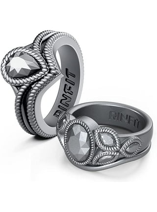 Rubber wedding shop rings walmart