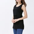 thumbnail image 6 of gakvbuo Breastfeeding Nursing Tops For Women Maternity Shirts Sleeveless Comfy Pumping Tank Top Tee Pregnancy Vest Tops T-Shirt, 6 of 6