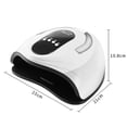 thumbnail image 3 of SUN S9 120W Nail Lamp LED UV Light Pro Dryer Gel Curing Machine Art Timer, 3 of 5