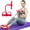 Red, variant on 21 Fitness Resistance Bands Pedal Ankle Puller Workout Pilates Equipment Fitness Resistance Bands Elastic Stretch Bands Tension Rope Sit Up Yoga Abdomen Slim Training 4 Tube Purple