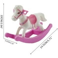 thumbnail image 6 of Early Educational Small Mini Rocking Horse Toy for 1 2 3 4 5 Year Old Boys Girl, 6 of 7