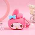 thumbnail image 4 of Cartera de Hello Kitty My Melody Kuromi Kawaii para mujer, monedero de dibujos animados, llavero de silicona suave, accesorios adorables para bolsos, regalo, 4 of 4