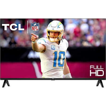 Open Box TCL 40" S3 1080p LED Smart TV w/ Google TV Voice Remote (40S350G, 2023) - Black