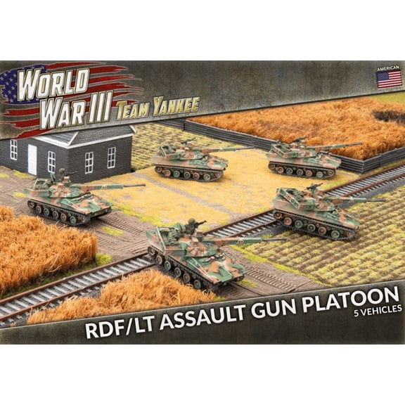 World War III Team Yankee: American RDF/LT Assault Gun Platoon