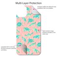 thumbnail image 4 of DistinctInk Custom SKIN / DECAL compatible with OtterBox Symmetry for iPhone 11 Pro MAX (6.5" Screen) - Preppy Pattern - Turtles on Pink Background, 4 of 5