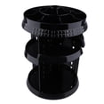thumbnail image 1 of Tachiuwa Makeup Organizer 360 Rotating Multi-Function Plastic Cosmetic Storage Box Black, 1 of 7