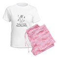 thumbnail image 6 of CafePress - Ready To Do The Hippy Hippy Women's Light Pajamas - Women's Short Sleeve Print T-Shirt and Pants Light Cotton Pajama Set, 6 of 7