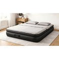 thumbnail image 4 of Queen Air Mattress with Built-In Pump, 10" Pillow Rest Surface, Durable Coil Construction, 600 lb Capacity, Blow-Up Bed for Guests, Travel & Camping, 4 of 5