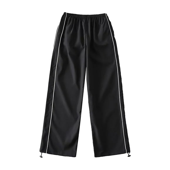 Ketyyh-chn99 Women's Casual Pants Wide Leg Pants Women Dress Pants Business Casual Work Pants with Pockets Black,M