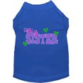 thumbnail image 1 of Big Sister Screen Print Dog Shirt Blue Xxxl, 1 of 1