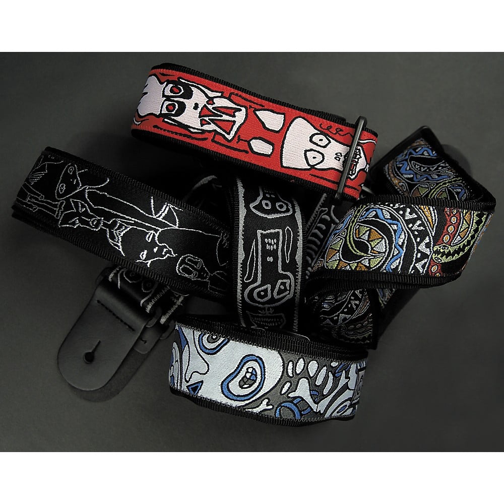 Planet Waves Joe Satriani Guitar Strap, Souls of Distortion