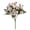 Pink, variant on Small Fresh Artificial Daisy and Chamomile Bouquets, Faux Wild Chrysanthemum and Orchid Flowers, Realistic Silk Floral Bundles for Wedding and Home Decoration, 5.9*12.6in, White