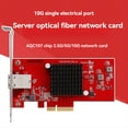 thumbnail image 2 of Adaptador de Red Ethernet de 10 GB, Tarjeta de Red de Fibra Óptica PCI-e RJ45, Chip AQC107, Tarjeta Ethernet para Servidor de 2,5 G/5 G/10 G., 2 of 7