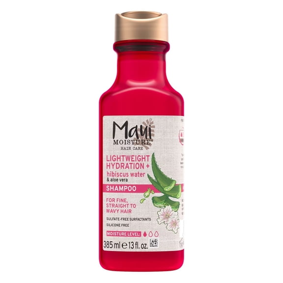 Maui Moisture Shampoo Hibiscus Water 13oz (Pack of 3)