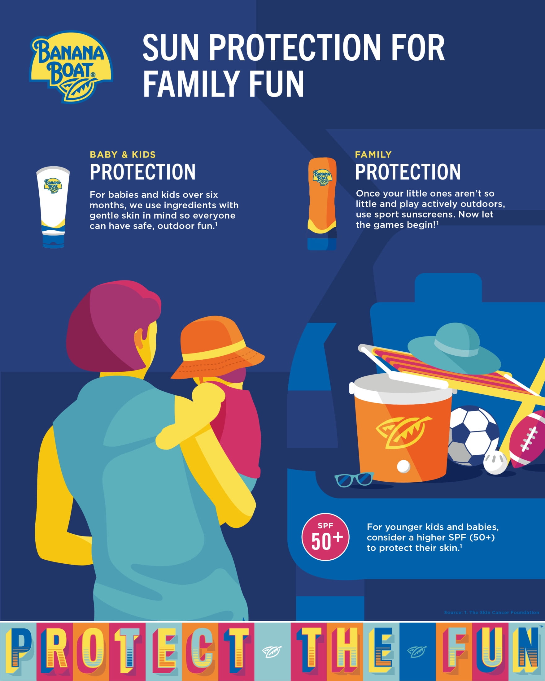 Banana Boat Kids Max Protect & Play Sunscreen Spray SPF 100, Kids Sunscreen Spray, Sunblock, 6 oz