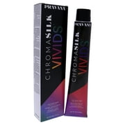 ChromaSilk Vivids Long-Lasting Vibrant Color - Garnet by Pravana for Unisex - 3 oz Hair Color