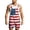 Z1-Red, variant on Independence Day Festival Bib Overalls for Men Casual Patriotic Shorts Romper Independence Day Party