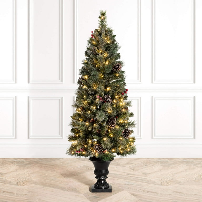 Home Decorative Mini Pine Tree 2'H (Set of 2) PVC, 1 unit - Kroger