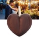 thumbnail image 4 of Caja de Madera ANGGREK para anillos en forma de Corazón de Nogal negro, 4 of 8