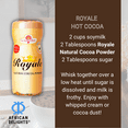 thumbnail image 5 of African Delights Golden Tree Royale Natural Cocoa Powder, 400g, 5 of 7