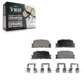 thumbnail image 1 of TEC Rear Ceramic Disc Brake Pads TEC-885 for Car Toyota Camry Highlander Lexus ES330 ES300, 1 of 10