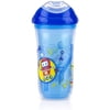 Nuby 9 oz No-Spill Insulated Cool Sipper, Blue