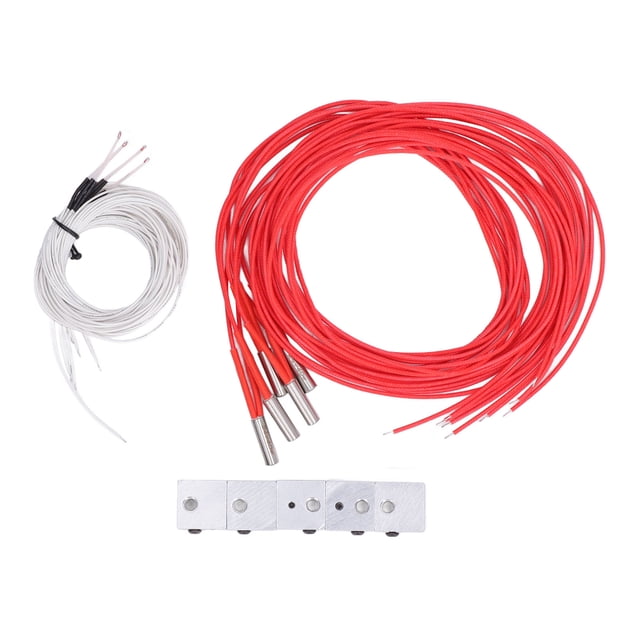 100K Thermistor Heater, Standard Size Heating Block Thermistor Set Fast Heat Transfer Compatibility For Food Processing Industry
