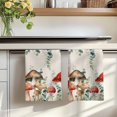 thumbnail image 7 of Red Mushrooms Kitchen Towels Set of 3, Eucalyptus Leaves Summer Botanical Rustic Absorbent Dish Towels for Kitchen, Microfiber Hand Towel, Quick Drying Tea Towel for Cleaning Decorative Dishcloths, 7 of 7