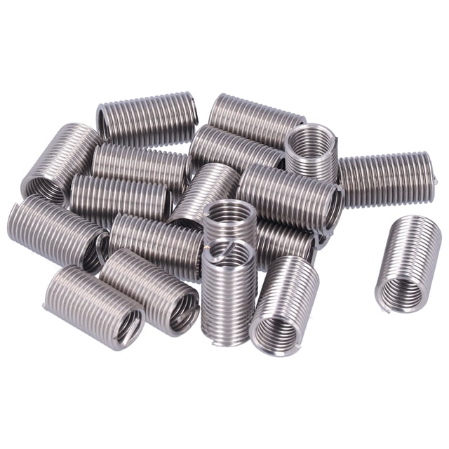 20Pcs Fil Réparation M12 x 1,75 Fil Fileté Insert Écrou Bobined Fil Extension Consommables3d