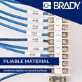 thumbnail image 4 of Brady Authentic (M21-187-C-342) Tubo termorretráctil PermaSleeve para paneles eléctricos y de control, mazo de cables negro sobre blanco, para impresoras M210 M210-LAB M211 BMP21-PLUS y BMP21-LAB .335, 4 of 5