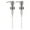 Silver, variant on Howish Soap Dispenser Pumps 2pcs Stainless Steel Dispenser Pumps for Regular Mouth Bottle(8.46"X1.18"X1.18")