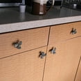thumbnail image 3 of Zeckos Green Finish Cast Iron Boat Propeller Cabinet Knobs Set of 6, 3 of 7