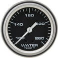 thumbnail image 6 of 5-Gauge Set Complete Kit: 3-3/8" Mechanical Speedometer, 2-1/16" Component Gauges with Black Face, White Pointer & Chrome Bezel, Includes Tubing, Adapters, Fuel Level Sender, 6 of 11