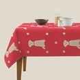 thumbnail image 3 of Wukai Labrador Retriever Dog Waterproof Tablecloth for Kitchen Dining, Fits Square Tables for 2-4 Seats -54"x54", 3 of 7