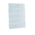 thumbnail image 1 of Yuarrent Banda para el vientre Pantalones de maternidad cómodos Extensor de cintura elástica con botones Agujeros Rectángulo Lavable azul profundo Tela de costura y artesanía blanco Yuarrent HA060142-05, 1 of 6