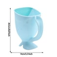 thumbnail image 2 of Baby Bath Jug Baby Bath Rinse Cup Shape Baby Bath Cup With Handle Bath Jug For Baby WashingRinse 1pc, 2 of 3