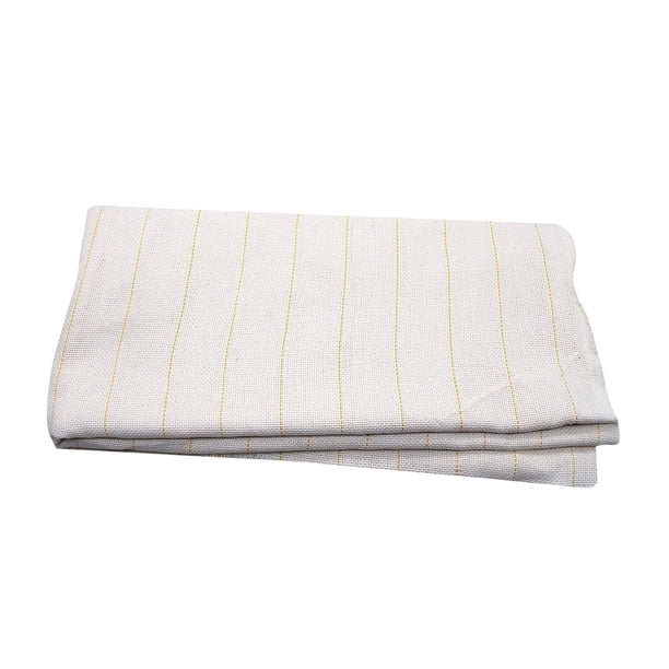 Tela de respaldo de tela de tufting duradera para usar con pistola perforadora de alfombras y tapetes. Cable amarillo 1x15 m