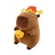 thumbnail image 4 of Peluche de capibara suave, muñeco de peluche, adorno realista, decorativo, coleccionable 40 cm, 4 of 9