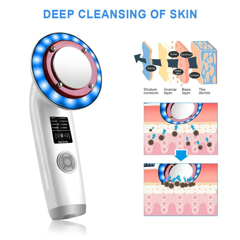 8-in-1 Ultrasonic Slimming Device RF Radio Frequency LED 8-in-1 Ultrasonic Slimming Device RF Radio Frequency LED