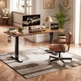 thumbnail image 5 of Amadwell 63" Electric Height Adjustable Standing Desk, 27.6" Deep Work Table with Cable Management, Home Office Desk, 5 of 9