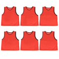 thumbnail image 1 of Chasubles Scrimmage pour Adultes, Rouges - Lot de 6, 1 of 1