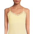thumbnail image 5 of No Boundaries Juniors' Lace Trim Cami Top, 2-Pack, 5 of 5