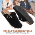 thumbnail image 5 of Lezzglt Suede Clogs for Women Men, Leather Mules with Arch Support, Cork Footbed Sandals Slip-on Potato Shoes with Adjustable Buckle, 5 of 10