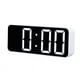 thumbnail image 5 of Reloj digital Estilo del norte de Europa Reloj de dormitorio de fuente grande simple blanco para regalar, 5 of 5