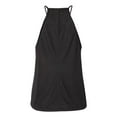 thumbnail image 3 of BELLA + CANVAS - Women's Flowy High-Neck Tank - 8809 - Black - Size: L, 3 of 5