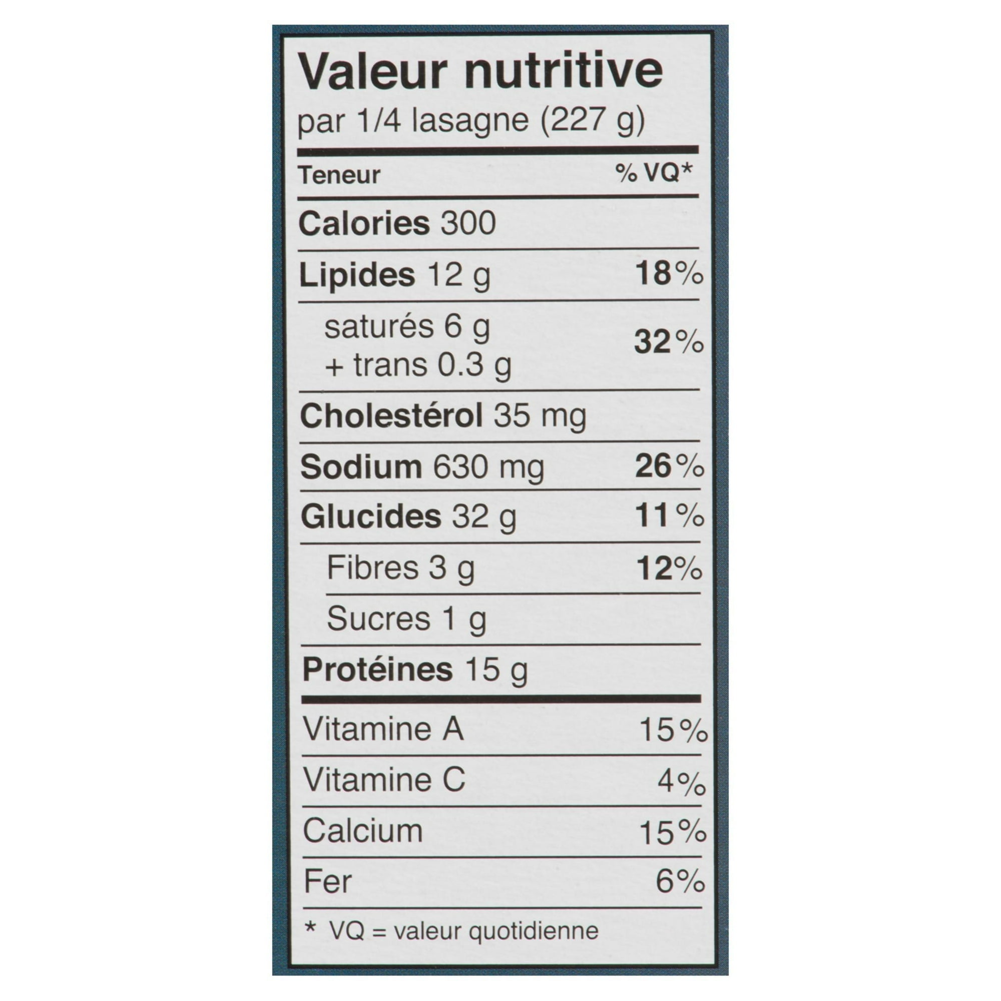 Lasagne à la ricotta Roman avec sauce à la viande et un mélange de cinq fromages 908 g