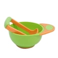 thumbnail image 5 of Baby Grinding Bowl Manual Kids Baby Grinding Feeding Bowl Vegetable Fruit Infant Food Masher Set Orange green, 5 of 9