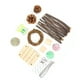 thumbnail image 3 of Juego de 11 juguetes de madera natural para hámster, conejillos de indias, conejos y otros animales pequeños., 3 of 14